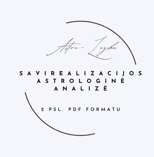 Savirealizacijos astrologinė analizė