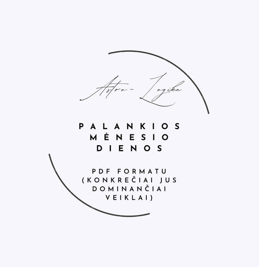 Palankios mėnesio dienos